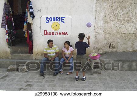 Stock Photo -  child children guatemala san pedro la laguna la. Fotosearch