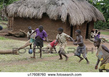 child children uganda boys playing footbal View Large Photo Image Stock Image - child children uganda boys playing footbal . Fotosearch