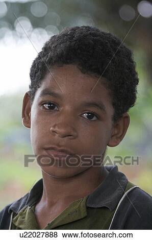 Stock Photo -  child face children brazil organic garden group . Fotosearch