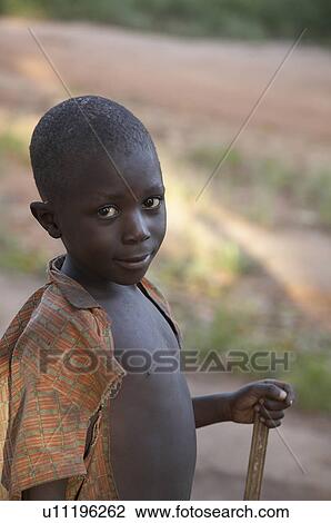 Stock Image -  child face children south sudan boy yei sub . Fotosearch