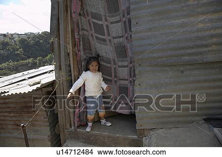 Picture -  child guatemala el paraiso in zona 18 city one . Fotosearch