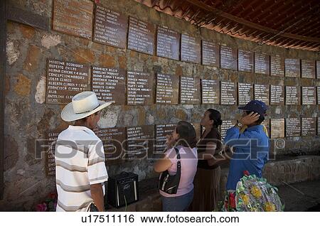 Stock Photograph -  children el salvador mozote site massacre . Fotosearch