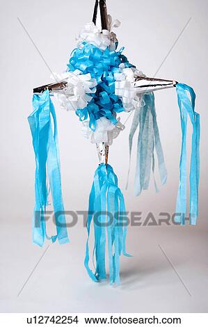Picture -  christmas people star art closeup craft blue. Fotosearch