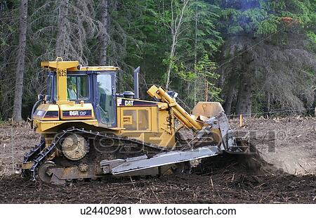construction side view bull dozer moving pile View Large Photo Image Stock Image - construction side view bull dozer moving pile . Fotosearch