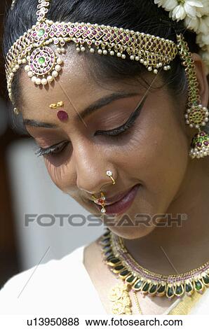 Stock Photo -  dance dancer kerala appealing attractive dances. Fotosearch