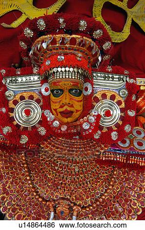 dance theyyam temple malabar region kerala hindu View Large Photo Image Stock Photograph - dance theyyam temple malabar region kerala hindu. Fotosearch
