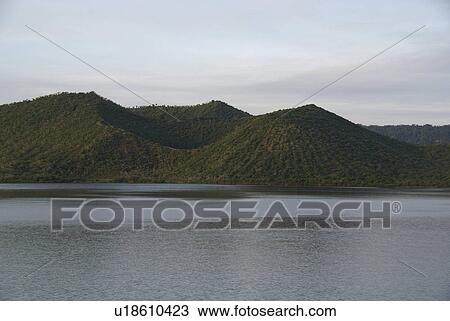 Stock Image -  dormant volcano holiday island new britain ocean. Fotosearch