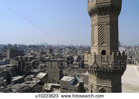 Stock Image -  egypt khan alkhalili islamic old cairo view al. Fotosearch