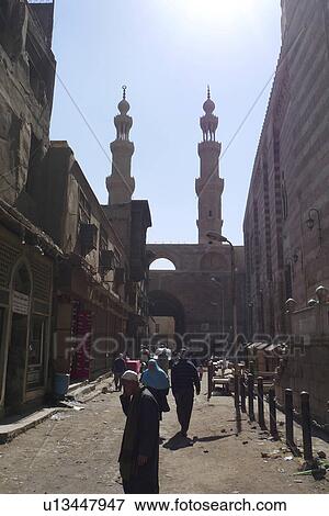 egypt khan alkhalili islamic old cairo bab north View Large Photo Image Stock Photo - egypt khan alkhalili islamic old cairo bab north. Fotosearch