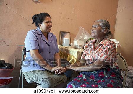 Stock Image -  el salvador evela campo garcia 63 years old hiv . Fotosearch