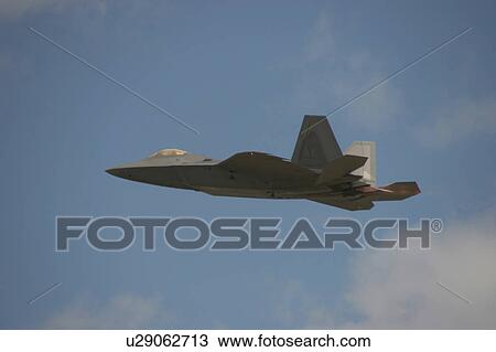 Stock Image -  f22 raptor airshow military army navy aerial. Fotosearch