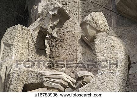 family architect barcelona cathedral church la View Large Photo Image Stock Photograph - family architect barcelona cathedral church la. Fotosearch