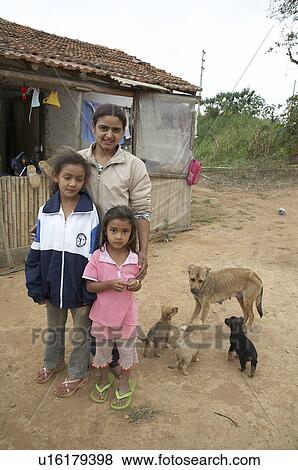 family home brazil 23yearold sandra lives two in View Large Photo Image Stock Photo - family home brazil 23yearold sandra lives two in . Fotosearch
