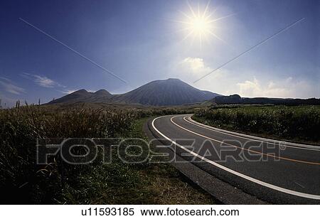 fire aso volcano mount volcanic eruption kyushu View Large Photo Image Stock Photography - fire aso volcano mount volcanic eruption kyushu. Fotosearch