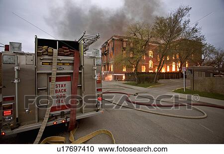 fire in building smoke burn blaze heat View Large Photo Image Stock Image - fire in building smoke burn blaze heat. Fotosearch