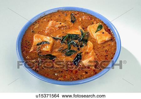 Picture -  fish kerala curry dishes foods curries eatables. Fotosearch