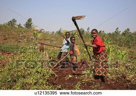 Stock Photography -  food child children burundi farmers gitega sub . Fotosearch