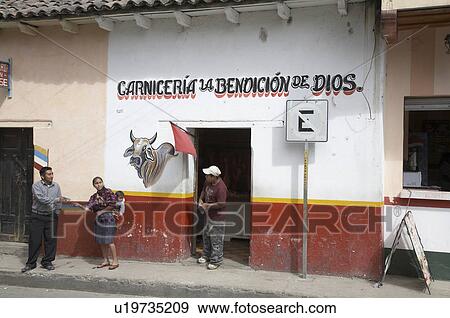 food guatemala butchers shop el quiche central View Large Photo Image Stock Photo - food guatemala butchers shop el quiche central . Fotosearch