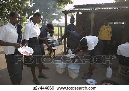 food school south sudan lutaya secondary jesuit View Large Photo Image Stock Photo - food school south sudan lutaya secondary jesuit . Fotosearch