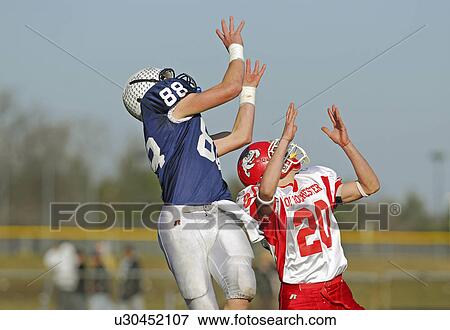 Stock Photo -  football school apponequet old rochester back. Fotosearch