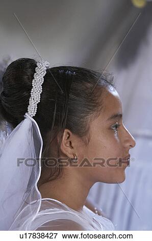 girl child children guatemala catholic first el  View Large Photo Image Stock Photo -  girl child children guatemala catholic first el . Fotosearch