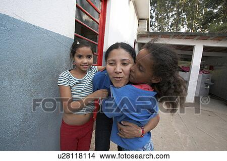 Picture -  girl child school children brazil social nucleus . Fotosearch