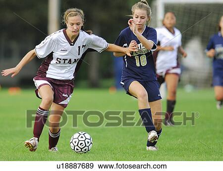girl soccer school bishop stang coyle cassidy View Large Photo Image Stock Photo - girl soccer school bishop stang coyle cassidy. Fotosearch