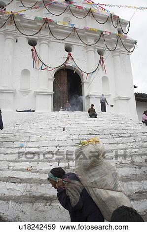 Stock Photo -  guatemala church el quiche central america latin. Fotosearch