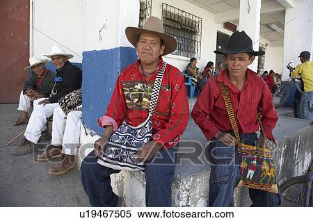 Stock Photography -  guatemala mayan men san andres el quiche central. Fotosearch