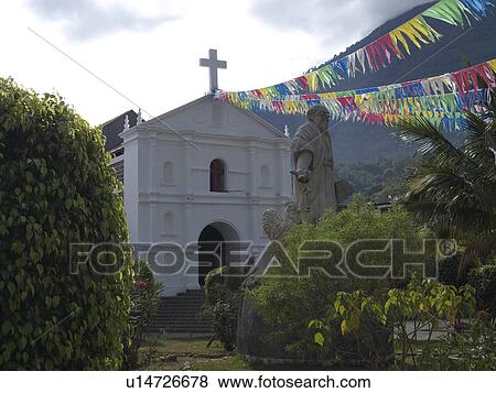 Stock Photo -  guatemala san pedro la laguna lake atitlan saint. Fotosearch