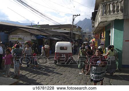 Stock Photo -  guatemala san pedro la laguna lake atitlan san. Fotosearch