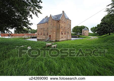 holland noort brabant north toll castle slot View Large Photo Image Stock Image - holland noort brabant north toll castle slot. Fotosearch