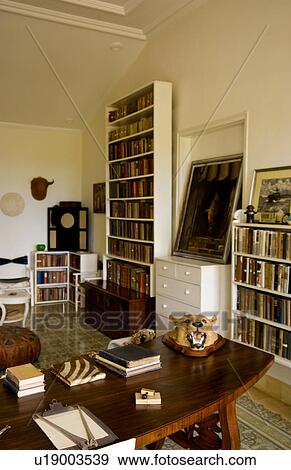 Home Interior Historical Writer Ernest Hemingway Stock Photo