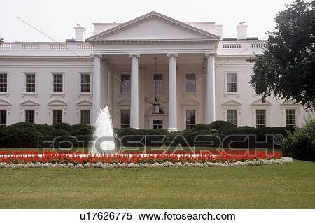 Stock Photography -  house white washington dc america american. Fotosearch