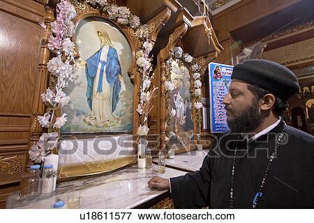 icon egypt coptic orthodox church saint bishoi View Large Photo Image Stock Photo - icon egypt coptic orthodox church saint bishoi . Fotosearch
