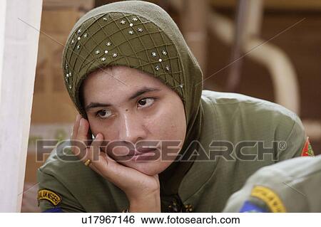 Stock Photograph -  indonesia government health clinic pos kesmas . Fotosearch