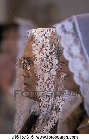 Stock Photograph -  japan catholic church tomakomai hokkaido sunday. Fotosearch