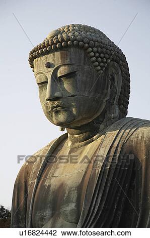 Stock Image -  japan daibutsu great buddha statue kamakura asia. Fotosearch