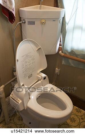 japan detail japanese electric toilet kyoto asia View Large Photo Image Picture - japan detail japanese electric toilet kyoto asia. Fotosearch