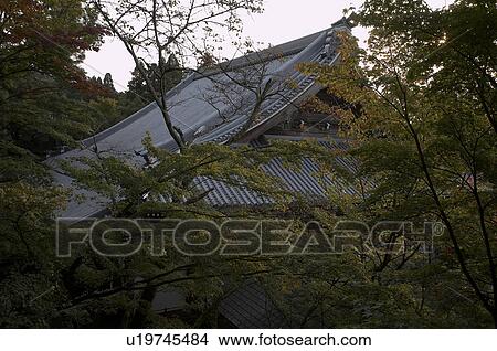 japan eikando or zenrinji temple kyoto roof asia View Large Photo Image Picture - japan eikando or zenrinji temple kyoto roof asia. Fotosearch