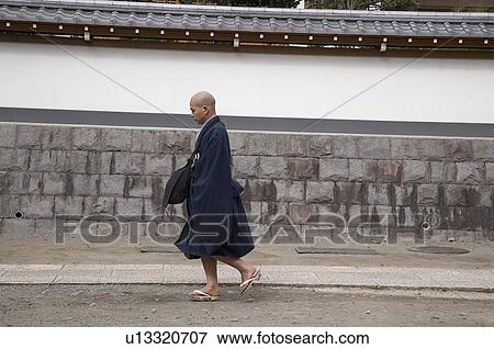 japan engakuji zen temple kamakura monk asia View Large Photo Image Stock Photo - japan engakuji zen temple kamakura monk asia . Fotosearch