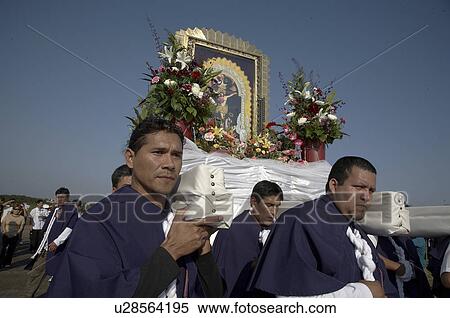 Stock Photography -  japan festival senor de los milagros celebrated. Fotosearch