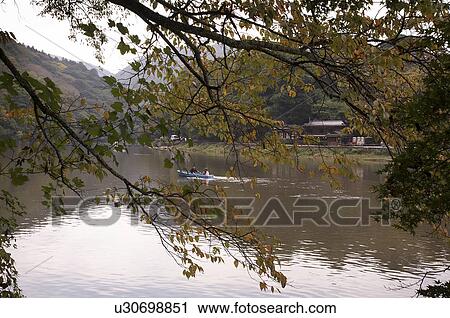 Stock Image -  japan hozugawa river arashiyama kyoto asia se . Fotosearch