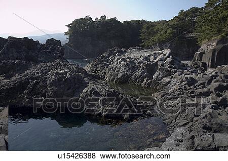 Stock Photo -  japan izu peninsular coastline asia se . Fotosearch