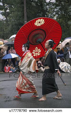 Stock Image -  japan jidai matsuri festival ages kyoto asia se. Fotosearch