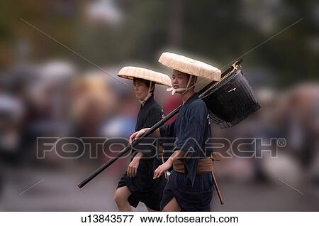 Stock Photo -  japan jidai matsuri festival ages kyoto asia . Fotosearch