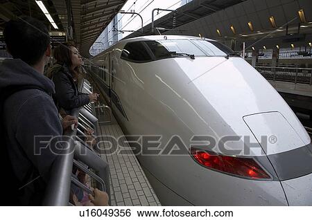japan shinkansen bullet train tokyo asia se asia View Large Photo Image Stock Photograph - japan shinkansen bullet train tokyo asia se asia. Fotosearch