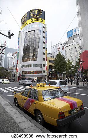 Stock Photo -  japan street scene sapporo hokkaido asia se asia. Fotosearch