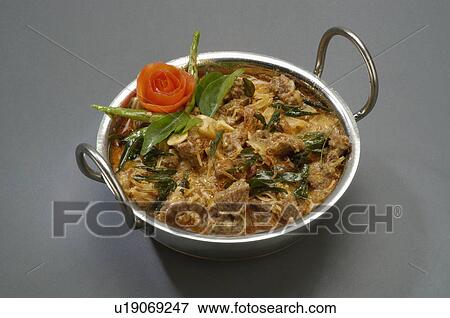 Stock Photo -  kerala chicken curry dishes foods curries meat. Fotosearch