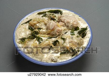 Stock Image -  kerala chicken stew dishes foods curries meat. Fotosearch